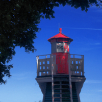 <b>"Leuchtfeuer"</b><br />Wilhelmsburg,<br /> Bunthaeuser Spitze,<br /> Juli 2006<br />Werksnummer: Flwi_006_0015<br /><br /> Leuchtfeuer