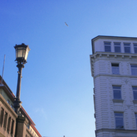 <b>"Ueberflug"</b><br />La Citta Vecchia,<br /> Holzbruecke,<br /> Februar 2006<br />Werksnummer: CV0010<br /><br /> Ueberflug