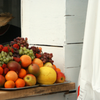 <b>"Elbe Obst"</b><br />Hamburger Riviera -<br /> Riviera de l'Est,<br /> Hamburg City Beach Club,<br /> Mai 2005<br />Werksnummer: HC0010<br /><br /> Elbe Obst