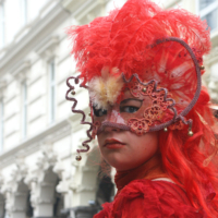 <b>"Ohne Titel"</b><br />Carnevale di Amburgo,<br /> Colonnaden,<br /> Januar 2005<br />Werksnummer: CD0010<br /><br /> Ohne Titel