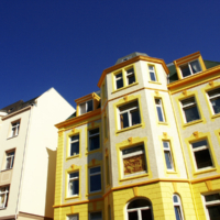 <b>"Gelbes Haus"</b><br />Wilhelmsburg,<br /> Faehrstrasse,<br /> September 2006<br />Werksnummer: Flwi_013_0219<br /><br /> Gelbes Haus