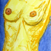 <b>"Balance"</b><br />2018<br />Aquarell auf Papier matt, 24x17 cm<br />Preis: auf Anfrage<br />Werksnummer: MAkG108<br /> Balance